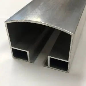 glass top rail