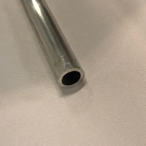 10Pcs Round Aluminum Tubes, 10mm ID x 12mm OD, 50mm/2in Long (50 x