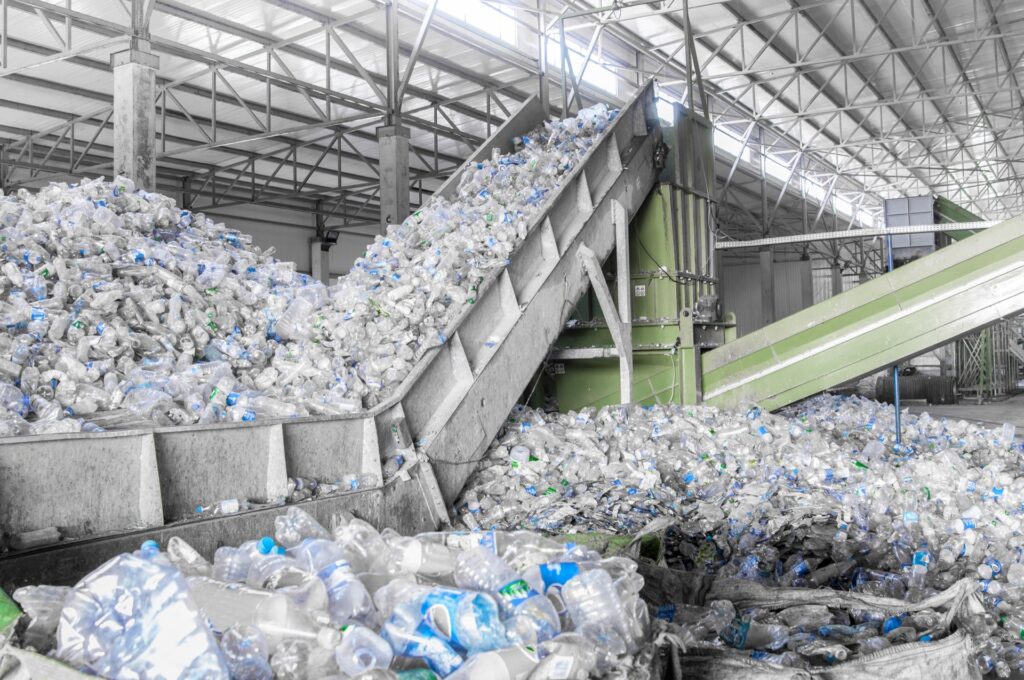 HDPE bottle recycling