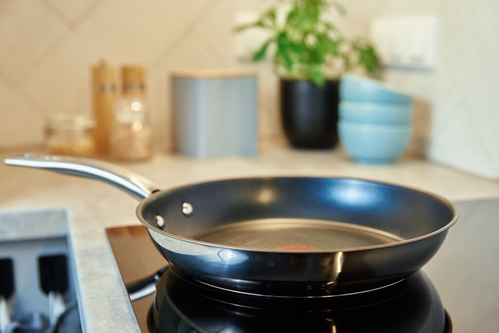 One of the uses of PTFE: non-stick cookware
