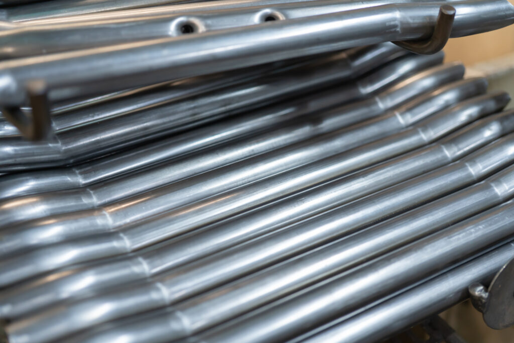 Drawn Over Mandrel DOM Steel Tubing in metal shop