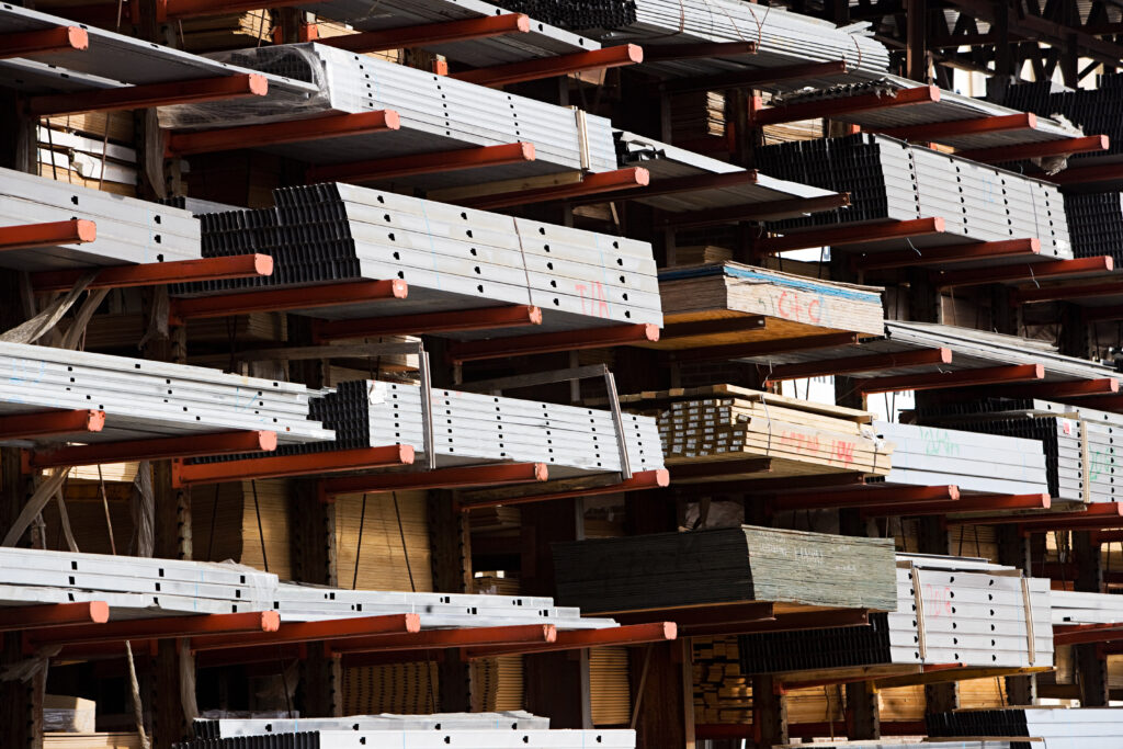 steel material in Kelowna warehouse